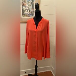 EILEEN FISHER 100% Silk Blouse XL Orange
Beautiful Eileen Fisher 100% silk